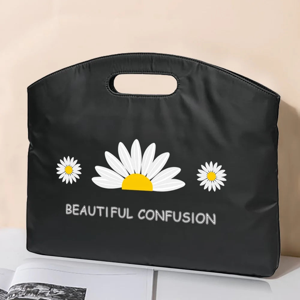 Multi-functional A4 Document Bag Business Laptop Protection Case Tote