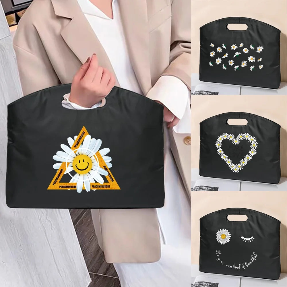 Multi-functional A4 Document Bag Business Laptop Protection Case Tote