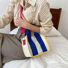 Bright Handbag Women Shoulder Bag Leather Travel Female Messenger Bag