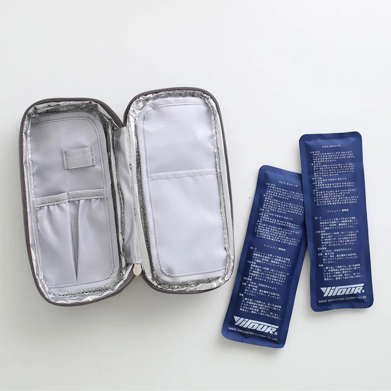 Insulin Travel Case Insulin Cooler Bag Portable Insulated Cooler Box