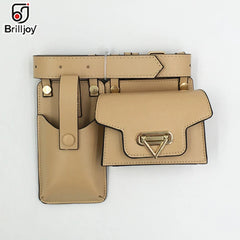 Women's Leather Belt Bags Waist Bag & Phone Pouch