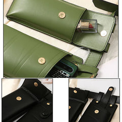 Women Waist Belt Bag Leather Crossbody Chest Bags Girl Fanny Packs