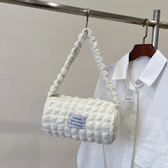 Summer Shoulder Bag for Women Portable Handbag Sweet Girls Shopping Tote