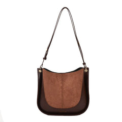 Women's Bucket Bag Autumn Winter Large Capacity Messenger Shoulder Tote Bag