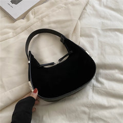 Suede Small Shoulder Bags For Women Winter Party Tote Purse Hobo Ladies Handbags