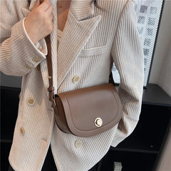 Vintage Twist Lock Crossbody Purse Ladies Handbags
