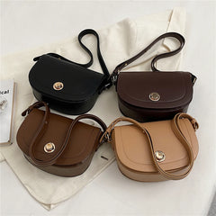 Vintage Twist Lock Crossbody Purse Ladies Handbags