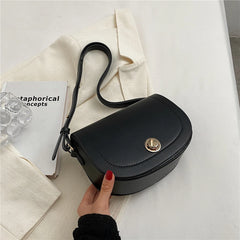 Vintage Twist Lock Crossbody Purse Ladies Handbags
