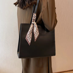 Vintage Large Shoulder Side Bags For Women A4 Office Work Tote Bag