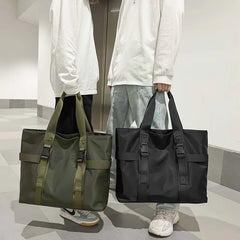 Business A4 Zipper Men Briefcase Document Bags High Capacity