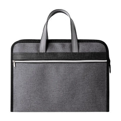 High Capacity Men's Briefcase Zipper Bag