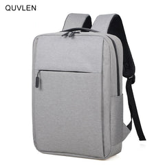 Men's Business Backpack USB Charging Rucksack Waterproof Oxford Cloth 15.6 Inch