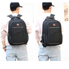 Large Capacity Business Backpack Oxford School Laptop Bag