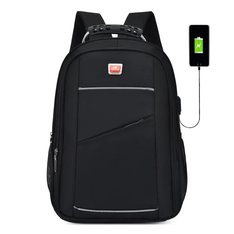 Large Capacity Business Backpack Oxford School Laptop Bag