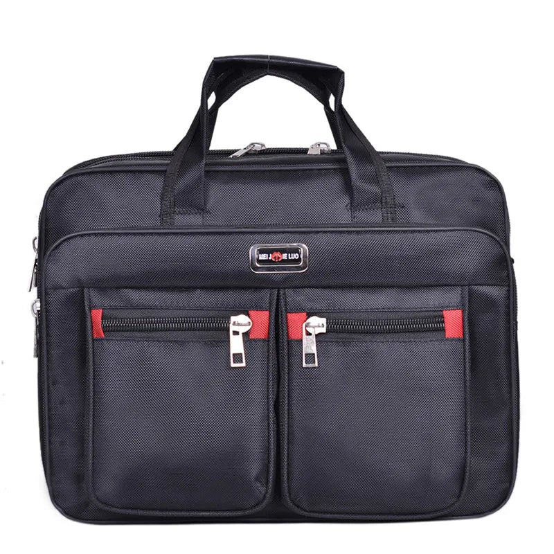 15.6 Inch Laptop Shoulder Bag Men Office Briefcase