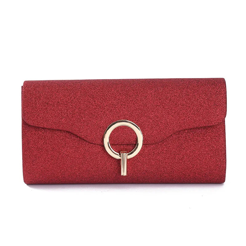 Women's Clutch Wallet Chain Shoulder Crossbody Bag