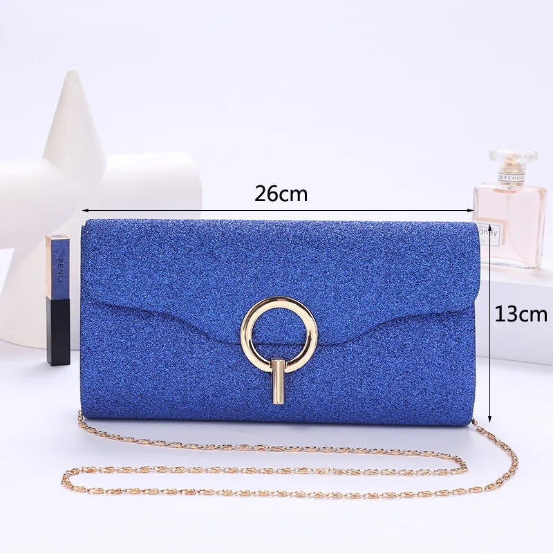 Women's Clutch Wallet Chain Shoulder Crossbody Bag