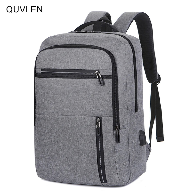 Waterproof Multifunctional Laptop Backpack USB Charging Rucksack