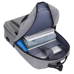 Waterproof Multifunctional Laptop Backpack USB Charging Rucksack