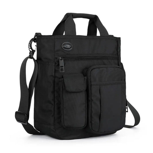 Business Men Pocket Zipper Tote Briefcase Crossbody Shoulder Laptop Bag
