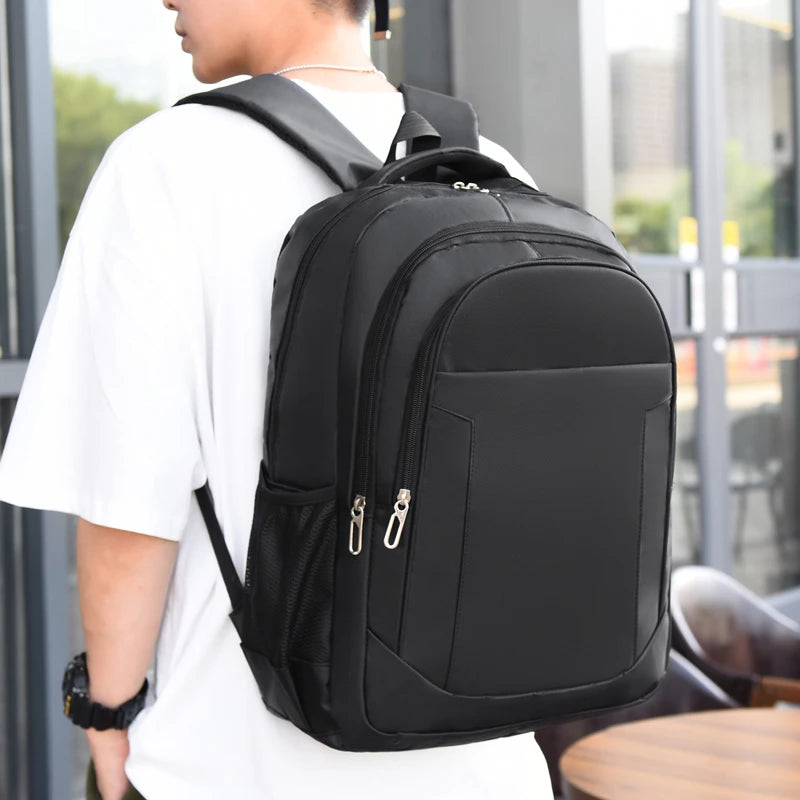 Men's Backpack 15.6" Laptop Portable Bag Waterproof Nylon
