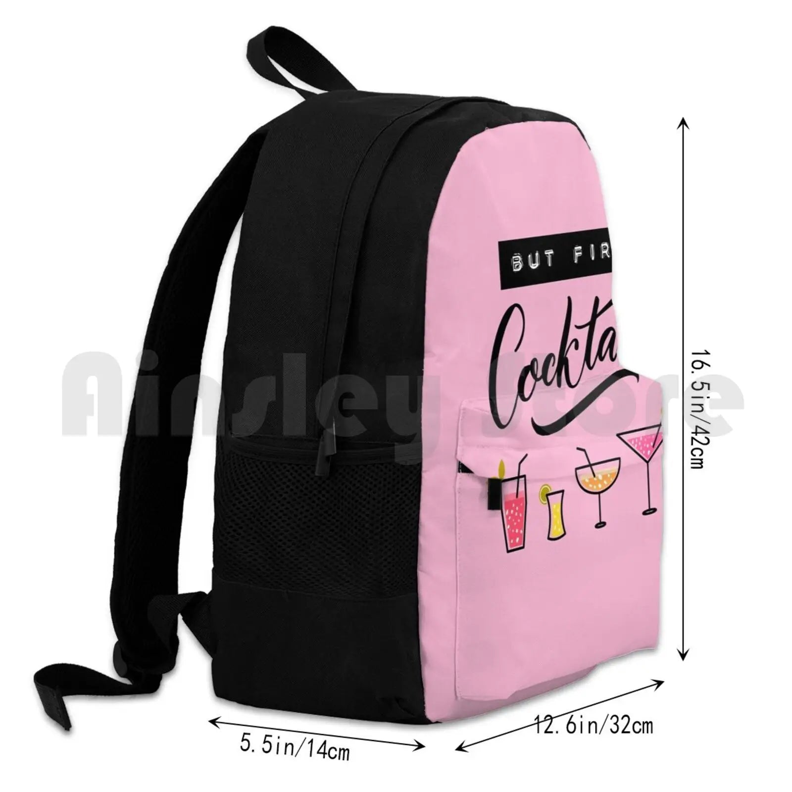 Outdoor Hiking Backpack with Adhesive Bar - Perfect for Cocktails