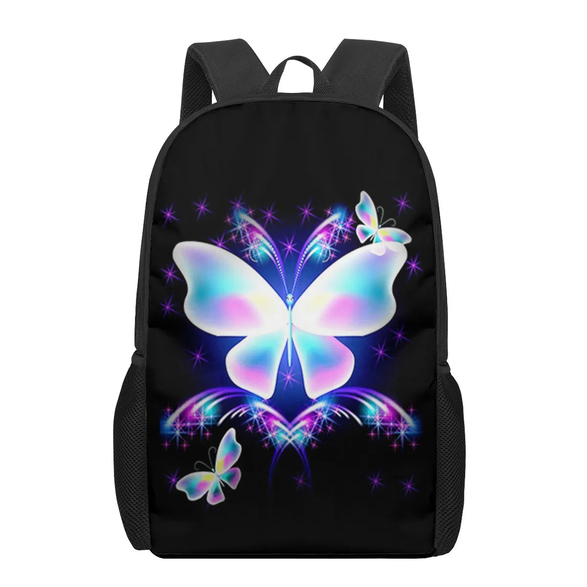 Butterfly Watercolor School Backpack for Kids