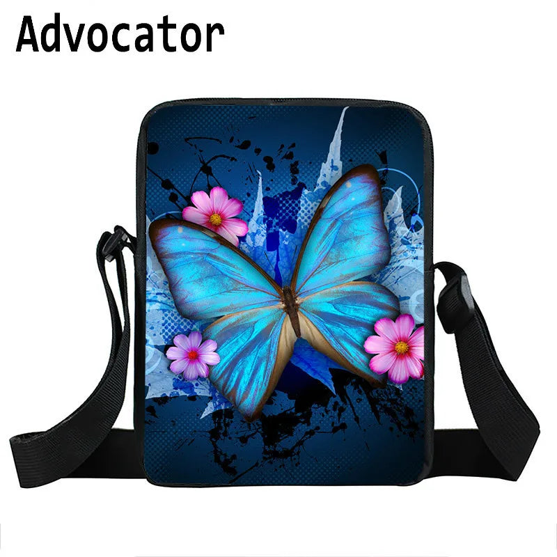 Butterfly Women Mini Messenger Bags Ladies Handbags Crossbody Bag Holiday Gift