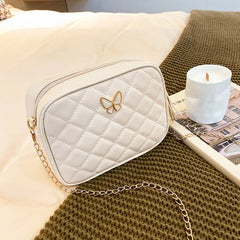 Butterfly Messenger Bags Small Square Bag Leather Women Handbags Women Bags