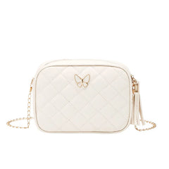 Butterfly Messenger Bags Small Square Bag Leather Women Handbags