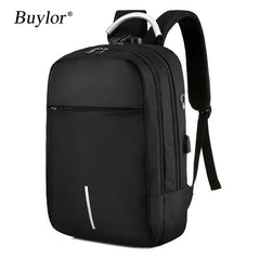 Buylor Anti-theft Combo Lock Backpack 15.6" Laptop Business Slim Bag