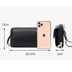Women's Touch Screen Crossbody Handbag with Shoulder Strap