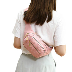 Women Nylon Waist Bag Running Fanny Pack Waterproof Hip Bum