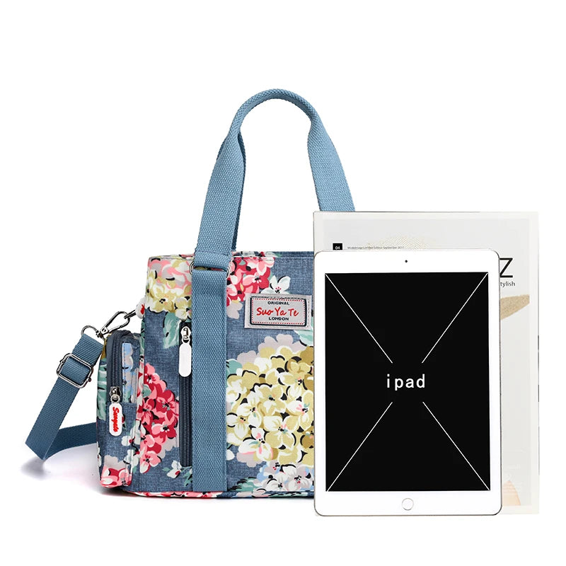 Buylor Nylon Women Shoulder Bag Waterproof Crossbody Bag Handbags Large Capacity