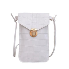 Buylor Small Crossbody Cellphone Purse Stone Pattern Shoulder Phone Bags Women