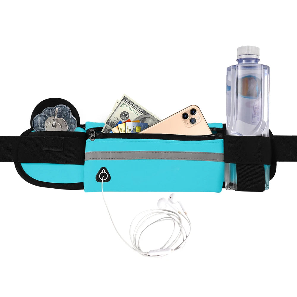 Buylor Sports Waist Pack Running Bum Bag Men Waterproof Fanny Pack Belt Bag