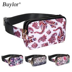 Women Fanny Pack Waist Bag Hip Bag Bum Bag Waterproof Belt Pack Chest Bag