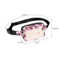Women Fanny Pack Waist Bag Hip Bag Bum Bag Waterproof Belt Pack Chest Bag
