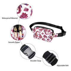 Women Fanny Pack Waist Bag Hip Bag Bum Bag Waterproof Belt Pack Chest Bag