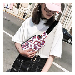 Women Fanny Pack Waist Bag Hip Bag Bum Bag Waterproof Belt Pack Chest Bag