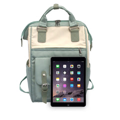 Buylor Women Backpack Girls Ring Bag Travel Laptop Backpack Women Notebook Back
