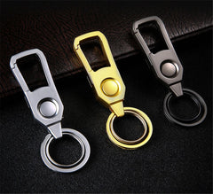 Universal Key Holder LED With Light Metal Key Case Men's Car Pendant Organizer