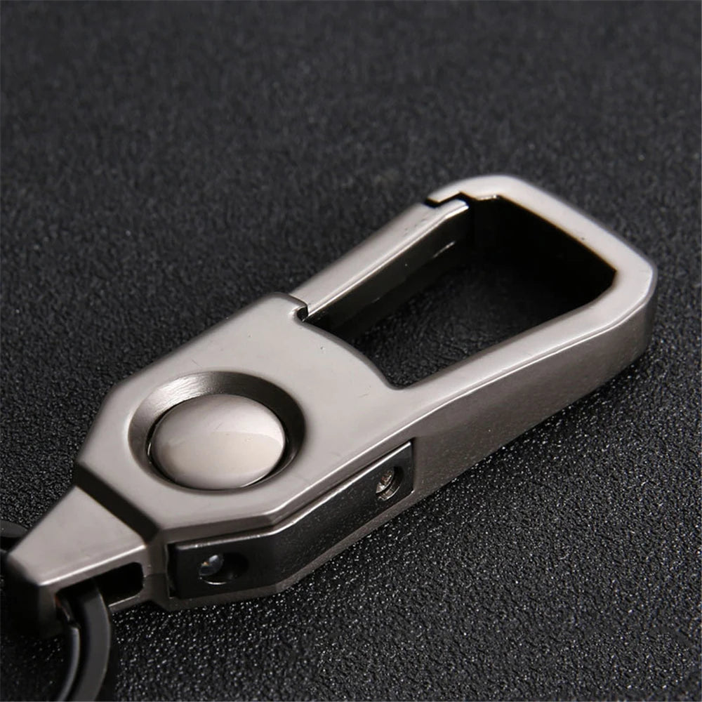 Universal Key Holder LED With Light Metal Key Case Men's Car Pendant Organizer