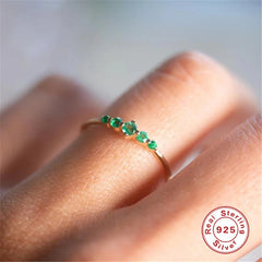 925 Silver Zircon Wedding Ring for Couple Promise Rings Engagement