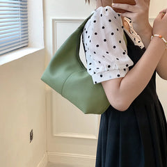 Vintage Soft PU Leather Bags For Women Small Shoulder Handbags