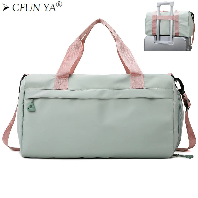 Women's Waterproof Fitness Yogo Travel Duffle Bag