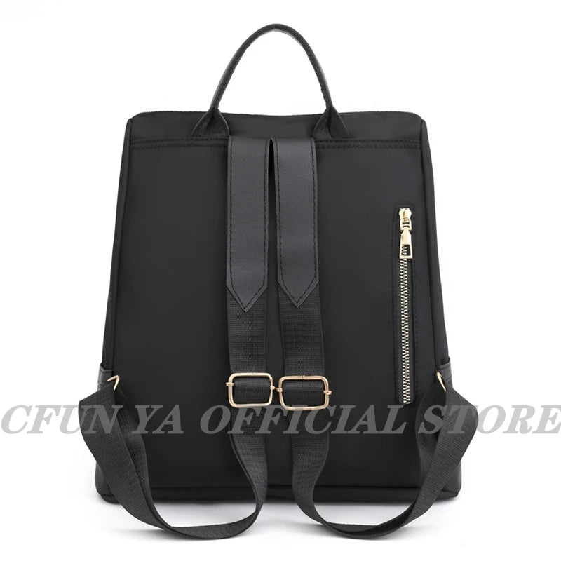 Waterproof Oxford Backpack School Bag Teenage Girl Travel Shoulder Pack