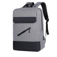 USB Laptop Bag Backpack Men Student School Bookbag Rucksack