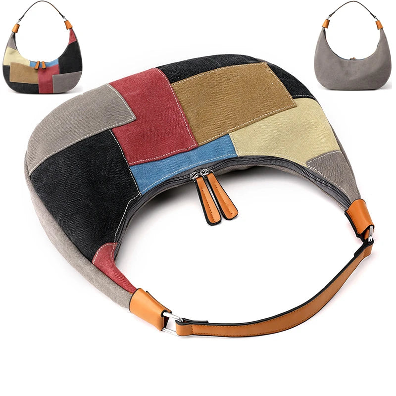 Vintage Woman's Bag Female Handbags Women Shoulder Bags Ladies Top-handle Bags