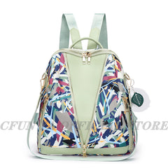Women Bagpack Waterproof Oxford Travel Backpack Handbag Anti-Theft Shoulder Bag